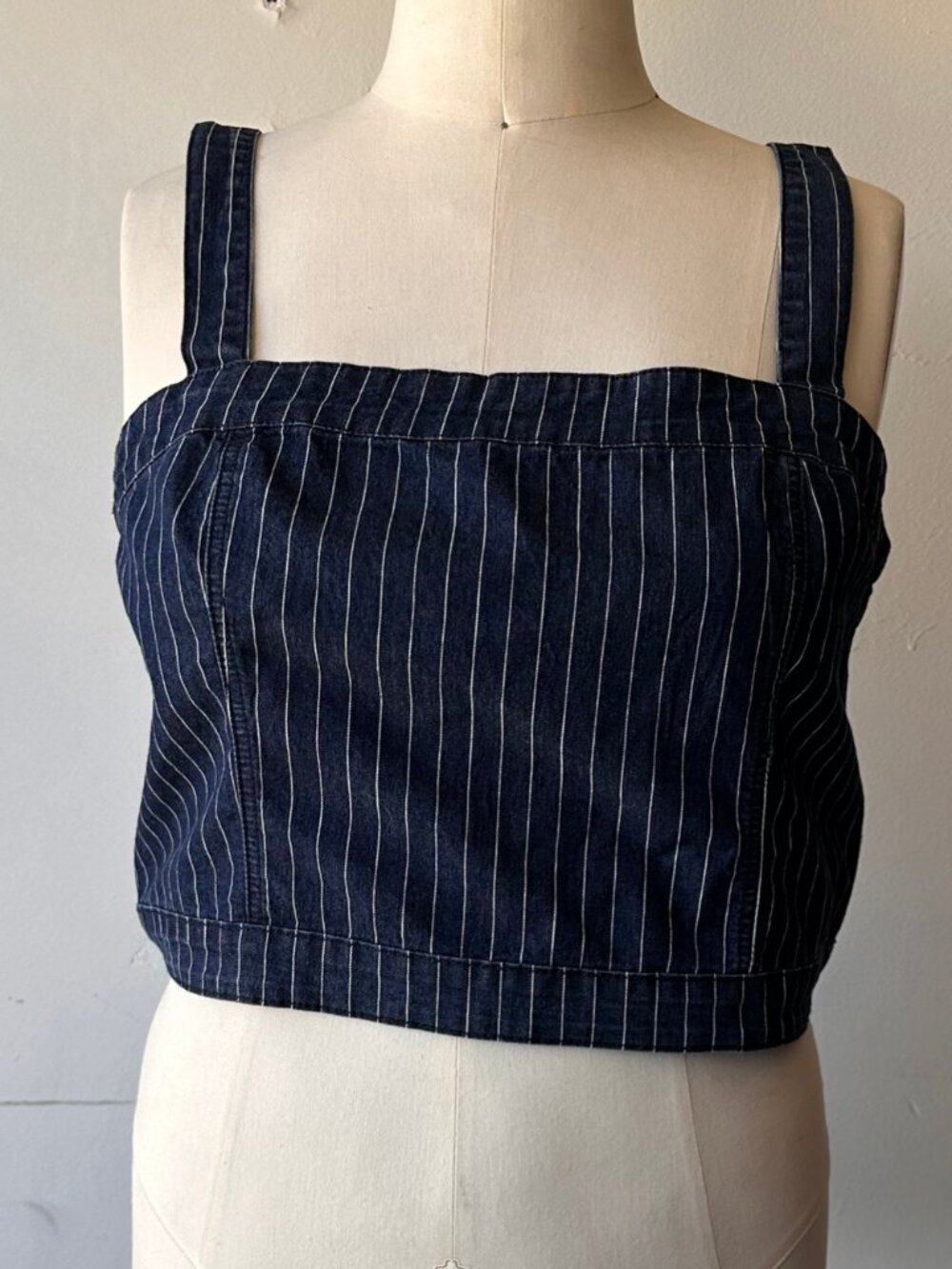 Forever 21 Crop Denim Top 3X